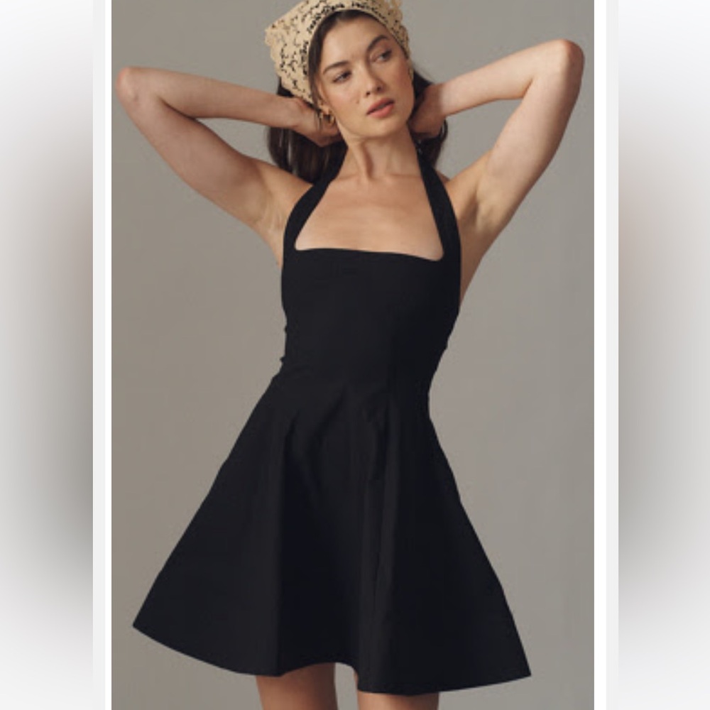 Anthropologie Black Dress